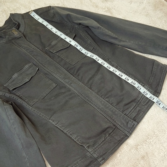 Liverpool Harper Olive Green Stretch Utility Jacket - Size Medium - Picture 8 of 15